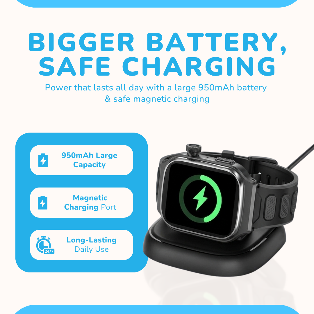 KidNavi KN30 Ai Kids Smart Watch GPS Tracker for Boys Girls